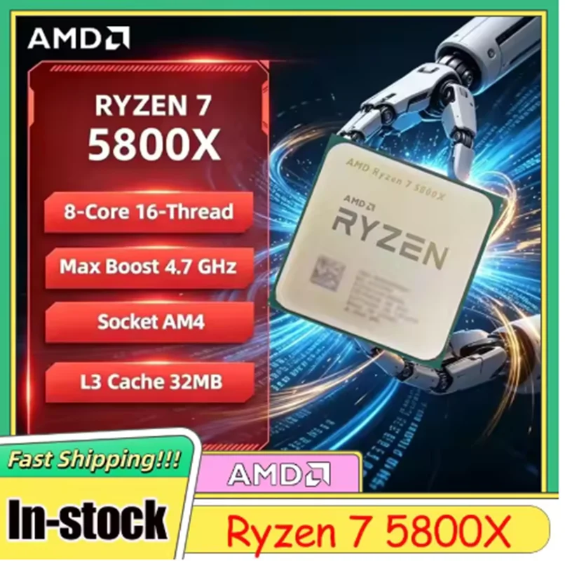 AMD Ryzen 7 5800X 8-core 16-th - Amd Cpu Ryzen 7 recensie en prijs