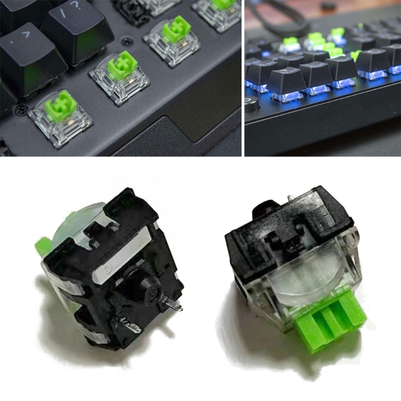 2 Stuks 3pin Groene Rgb Schake - Gaming Keyboard No Rgb recensie en prijs