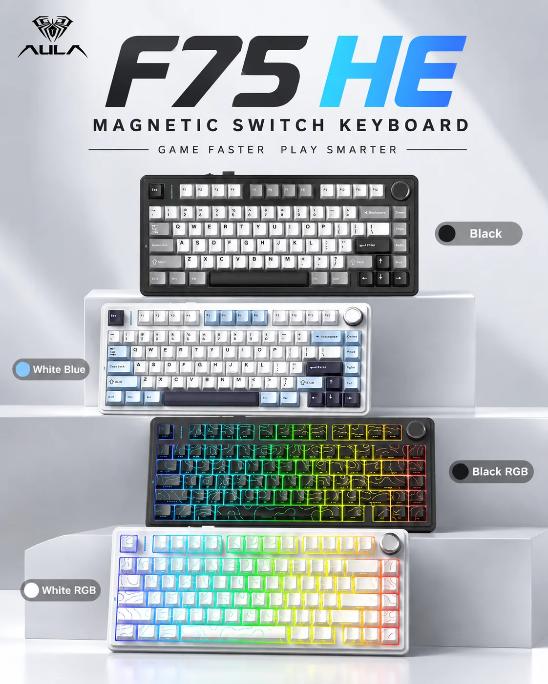 AULA F75 HE Magnetisch toetsen - Gaming Keyboard No Rgb recensie en prijs